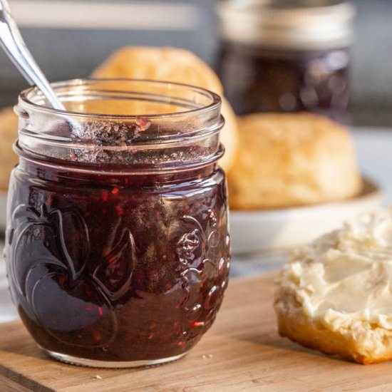 Mixed Berry Jam - Recipe photo by awayfromthebox