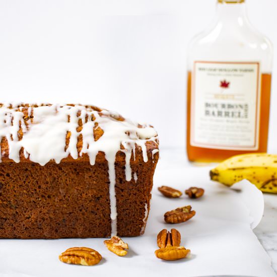 Bourbon Pecan Banana Bread - Recipe photo by owlbbaking