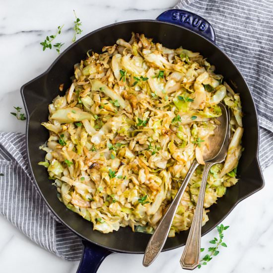 Sautéed Cabbage - Recipe photo by wellplated