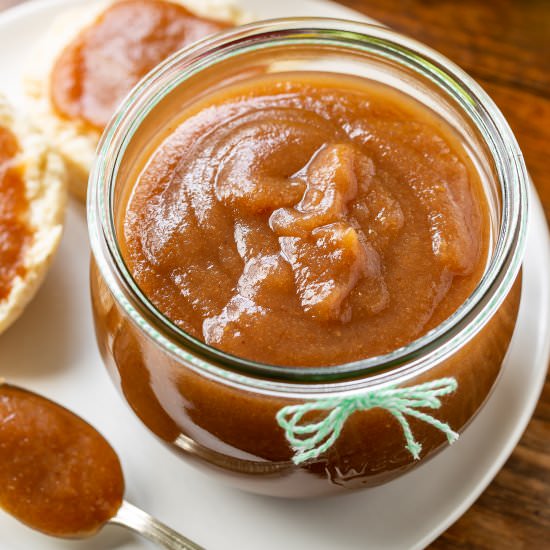 Maple Pear Apple Butter - Recipe photo by Savingroomfordessert