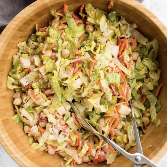 Vegetarian New York Chopped Salad - Recipe photo by Inspiralized