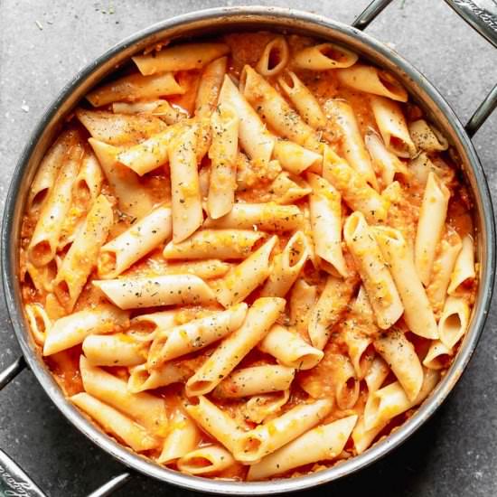 Creamy Tomato Pasta - Recipe photo by cookingforkeeps