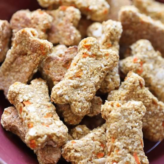Carrot Cake Dog Treats - Recipe photo by bellyfull