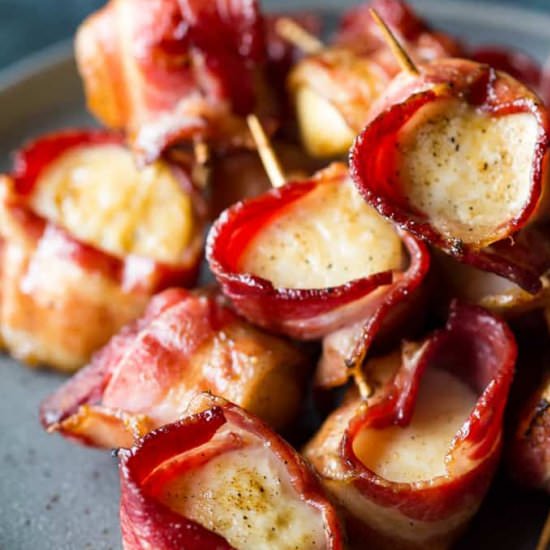 Traeger bacon wrapped scallops - Recipe photo by Or Whatever You Do