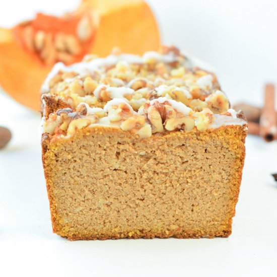 KETO PUMPKIN BREAD - Recipe photo by sweetashoneynz