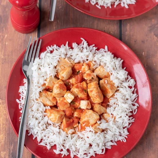 Mediterranean Feta Chicken - Recipe photo by neilshealthymeals