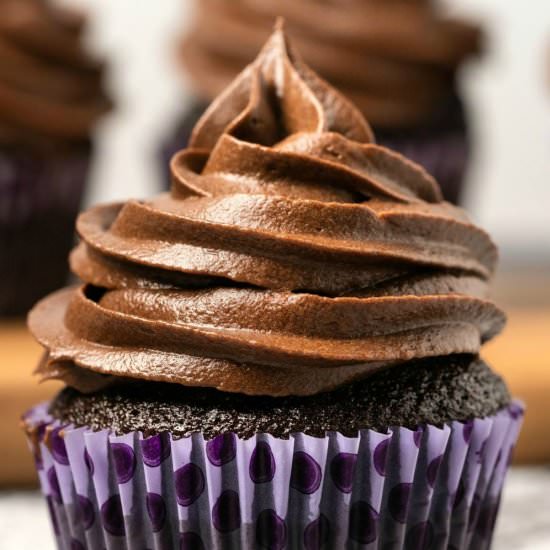 Chocolate Buttercream Frosting - Recipe photo by gimmethatflavor