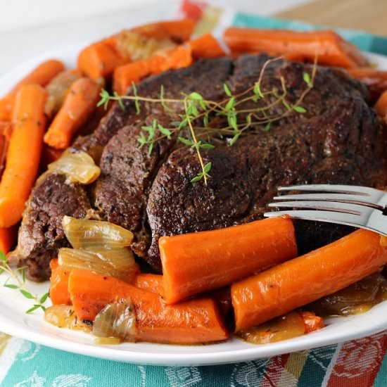 Dutch Oven Pot Roast - Recipe photo by ReneesKitchenAdventures