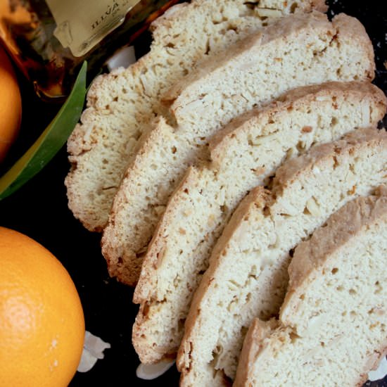 almond and orange biscotti - Recipe photo by christinascucina
