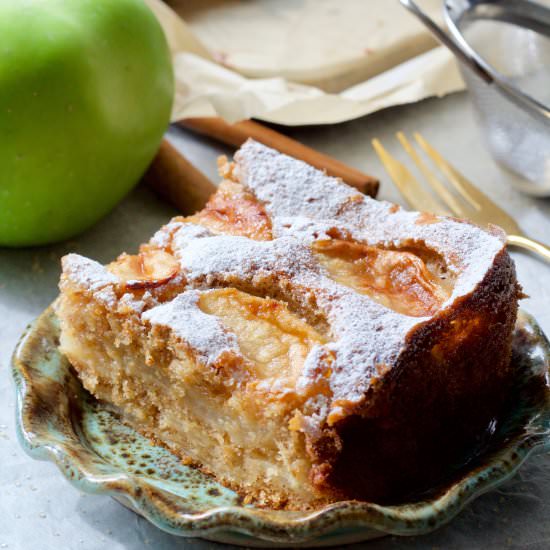 Dorset Apple Cake (Traybake) - Recipe photo by joskitchenlarder