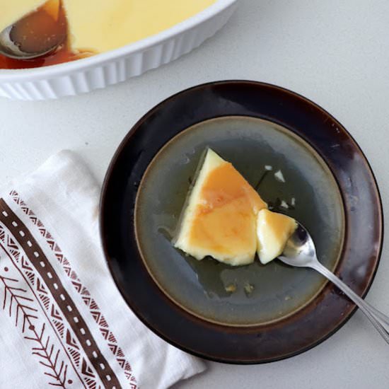Vietnamese Caramel Flan - Recipe photo by torviewtoronto