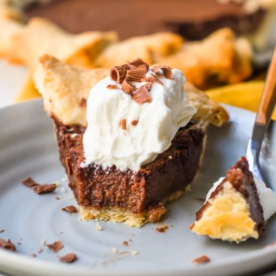 Chocolate Tarte Au Sucre - Recipe photo by ltully