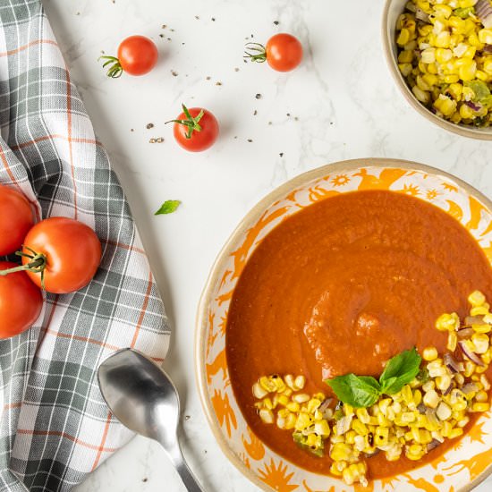 Best Fresh Homemade Tomato Soup - Recipe photo by jodiloves