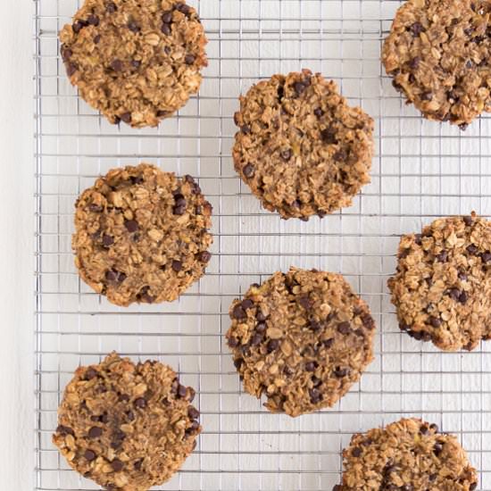 Peanut Butter Banana Oatmeal Cookie - Recipe photo by purelykaylie