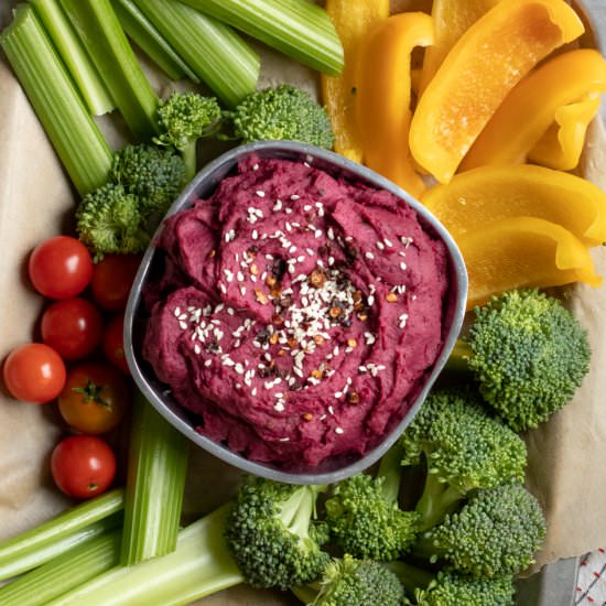 Chipotle Purple Sweet Potato Dip - Recipe photo by my quiet kitchen