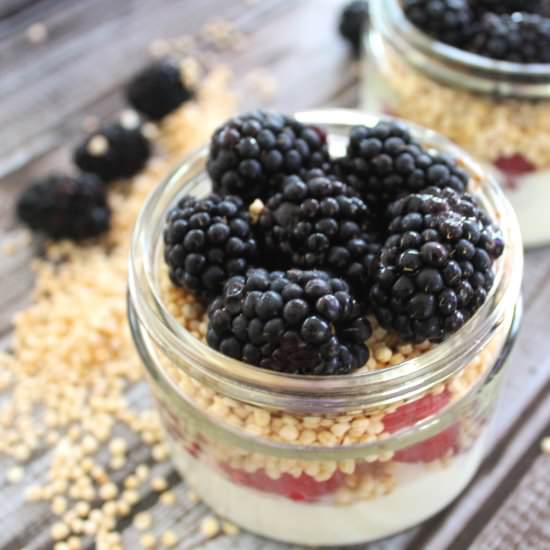 Puffed Quinoa Breakfast - Recipe photo by MediterraneanLatinLoveAffair