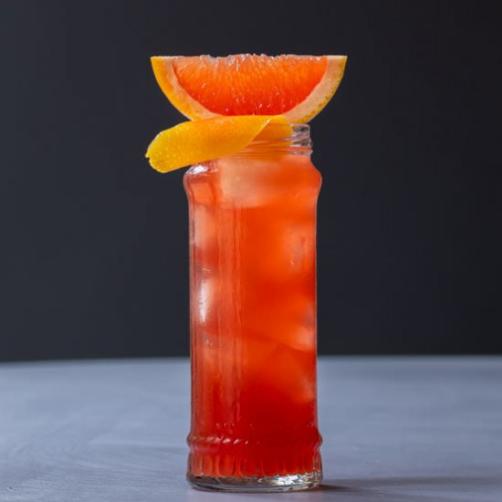 Chilcano de pisco cocktail - Recipe photo by peck of pickles