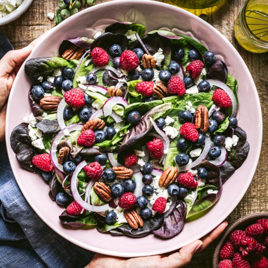 Blueberry Salad - Recipe photo by foolproofliving.com