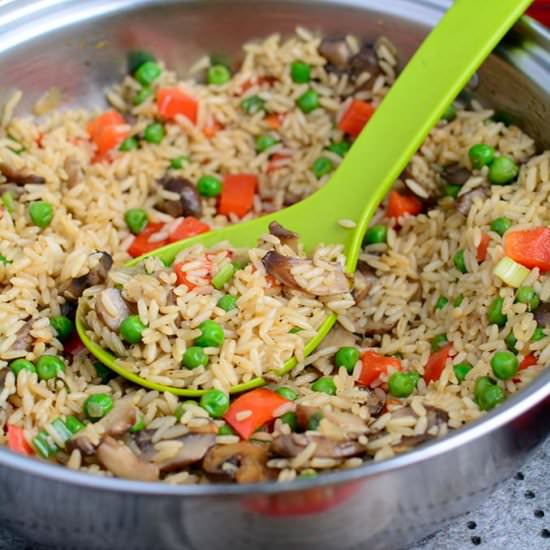 Mushroom Rice - Recipe photo by cheflolaskitchen