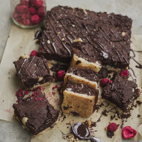 Coconut Shortbread Brownies - Recipe photo by Pheebs Foods