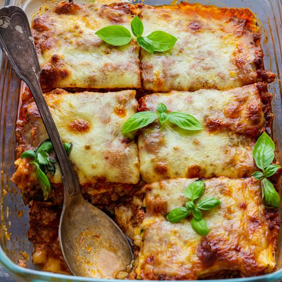 zucchini lasagna - Recipe photo by Happy Foods Tube