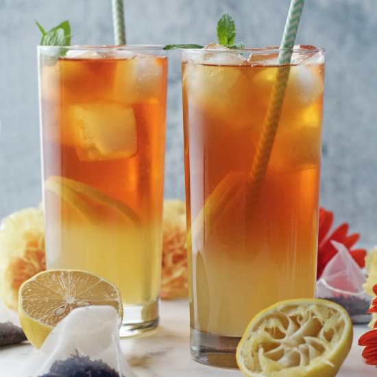 Boozy Arnold Palmer - Recipe photo by peanutbutterandfitness