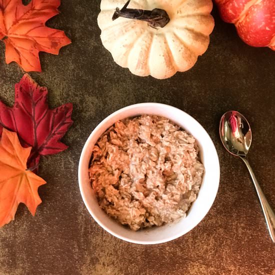 Pumpkin Spice Overnight Oats - Recipe photo by Nictastingspoon