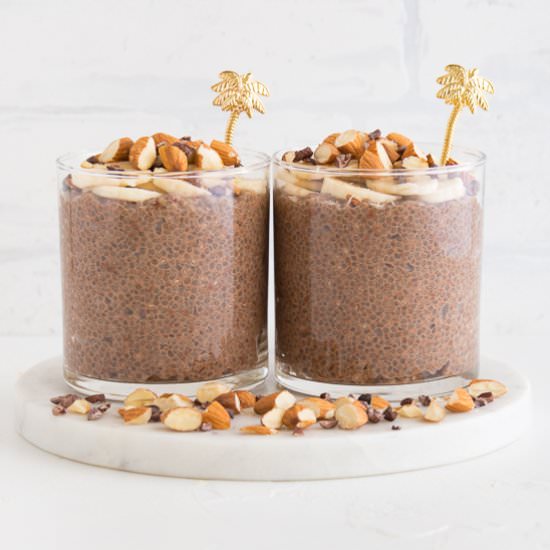 Chocolate Chia Pudding - Recipe photo by purelykaylie