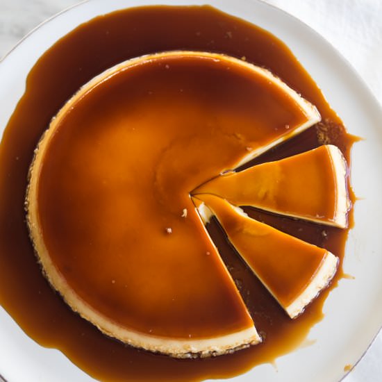 Coconut flan - Recipe photo by miminewman