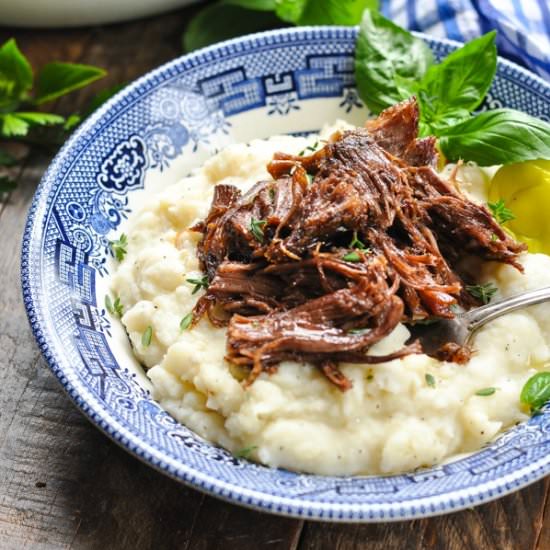 Mississippi Pot Roast - Recipe photo by The Seasoned Mom