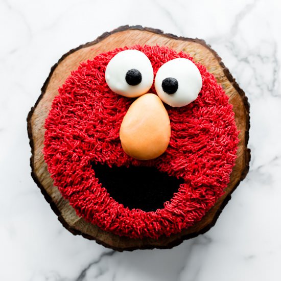 Elmo Cake - Recipe photo by sallysbakingaddiction