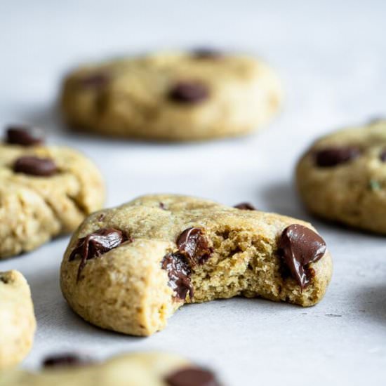 Avocado Chocolate Chip Cookies - Recipe photo by foodfaithfitness