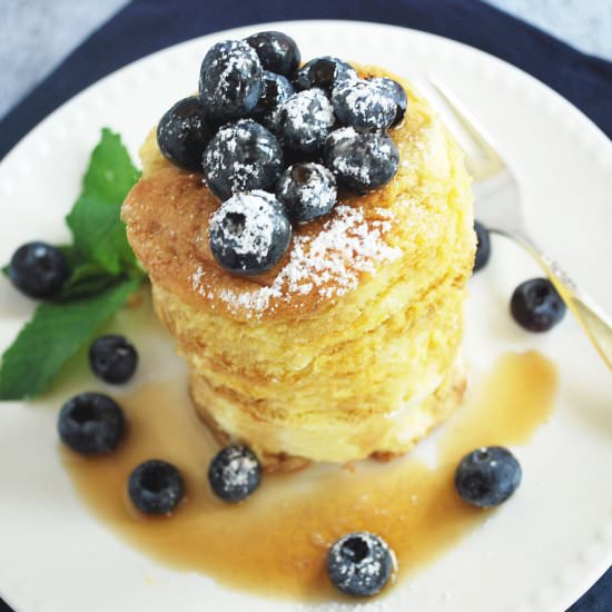 Light and Fluffy Japanese Pancakes - Recipe photo by AmeesSavoryDish