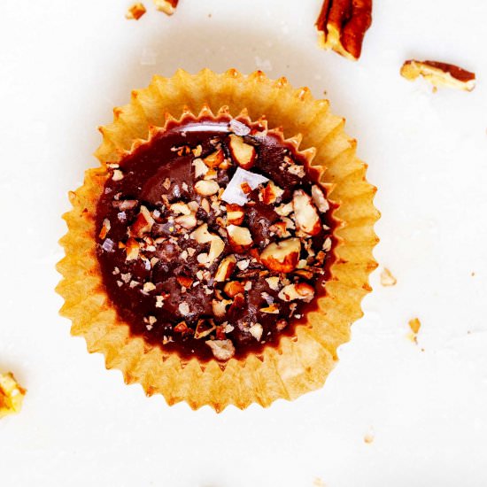 Chocolate Keto Fat Bombs - Recipe photo by KickingCarbs