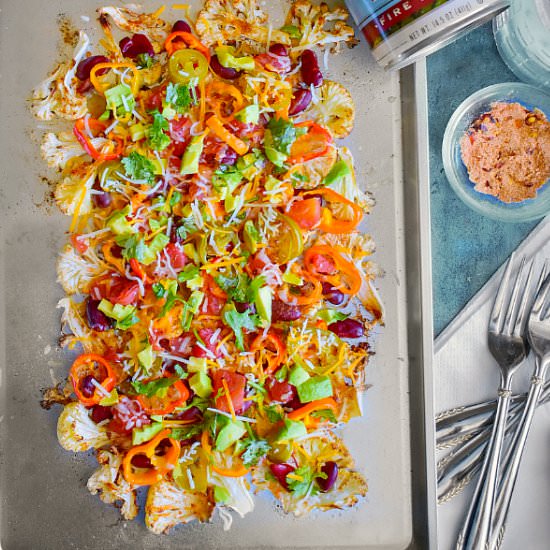 Cauliflower Nachos Recipe - Recipe photo by EasycookingwithMolly