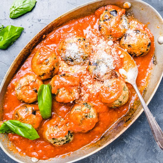 Eggplant Meatballs - Recipe photo by sipandfeast