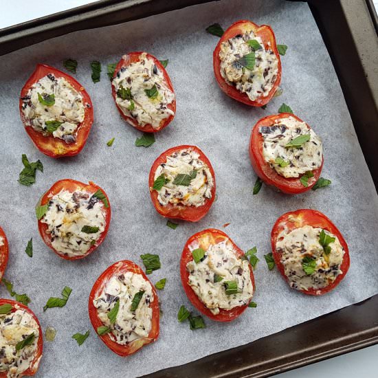 Baked Tomatoes with Cheese - Recipe photo by Cooking and Cooking