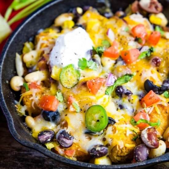 Veggie Totchos - Recipe photo by everyday eileen