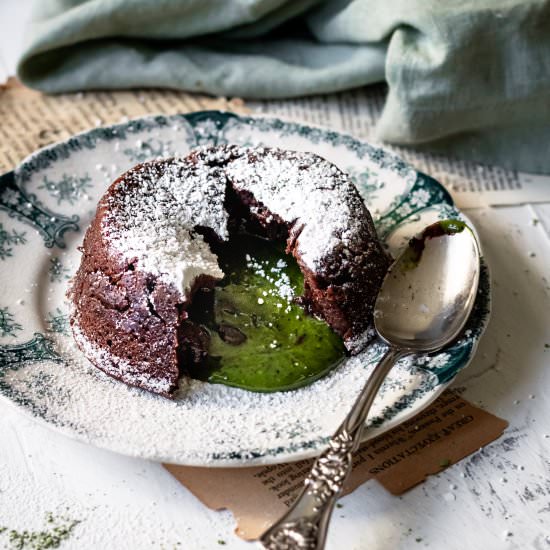 Matcha Lava Cake - Recipe photo by cooking_therapy