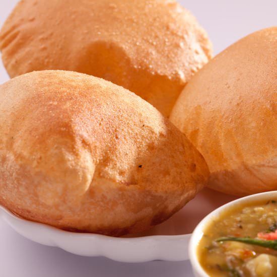 Puri - Recipe photo by Mistress Ghee