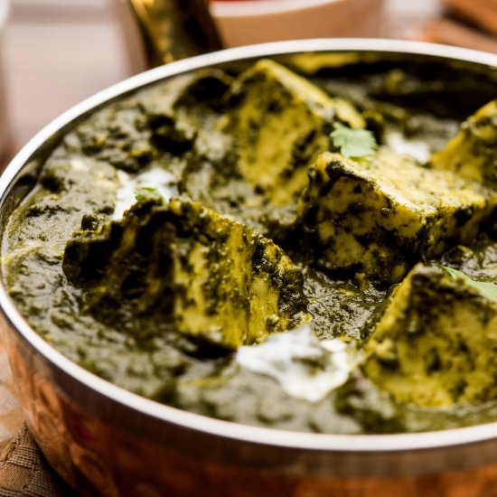 Palak Paneer - Recipe photo by Mistress Ghee