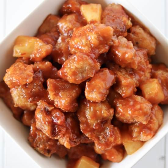 Sweet & Sour Pork - Recipe photo by whippeditup