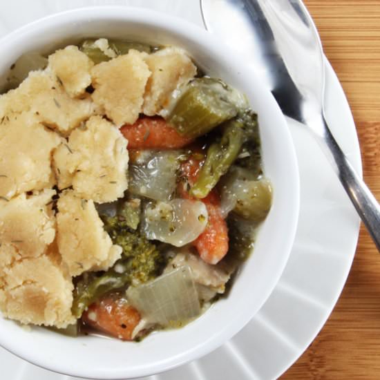 Paleo AIP Chicken Pot Pie - Recipe photo by regainyoursparkle
