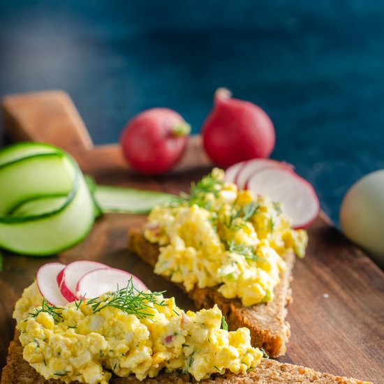 Scandinavian Egg Salad - Recipe photo by lostinf00d