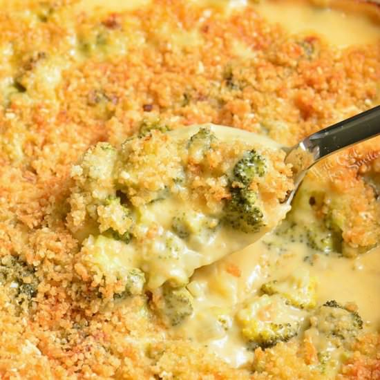 Broccoli Cheese Casserole - Recipe photo by WillCookForSmiles