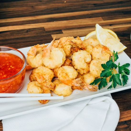 Air Fryer Tempura Shrimp - Recipe photo by dishonfish