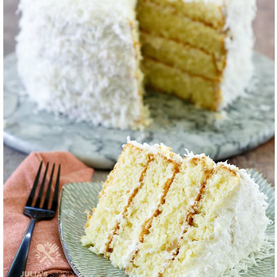 Southern Coconut Cake - Recipe photo by Julias Simply Southern