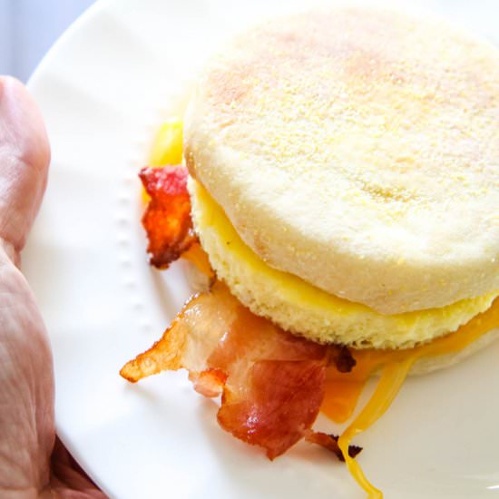 Freezer Breakfast Sandwiches - Recipe photo by momadvice