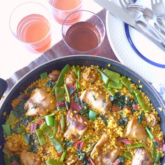 Paella in Spain - Recipe photo by spainkitchen