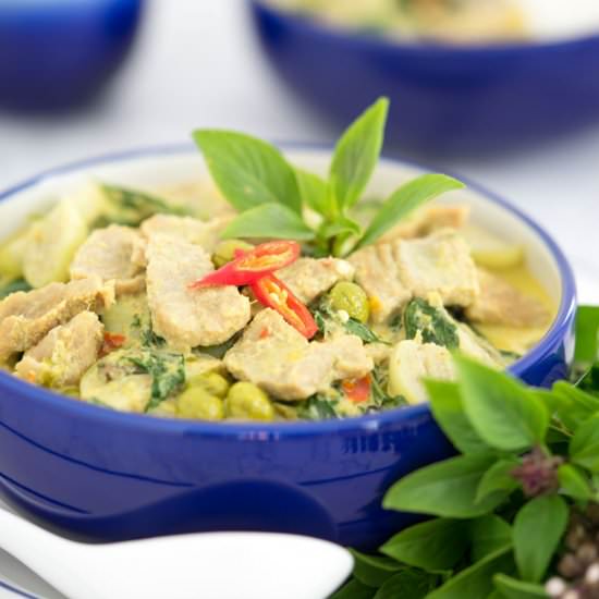 Thai Green Curry with Beef - Recipe photo by cookingwithnart
